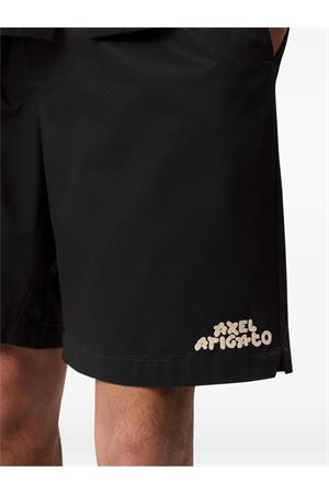 Shorts Heath in cotone nero AXEL ARIGATO | A3809001BLACK